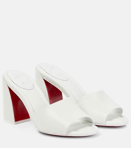 Pantoletten Jane aus Leder - Christian Louboutin - Modalova