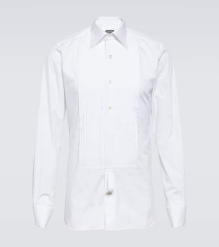 Tom Ford Cotton voile tuxedo shirt - Tom Ford - Modalova