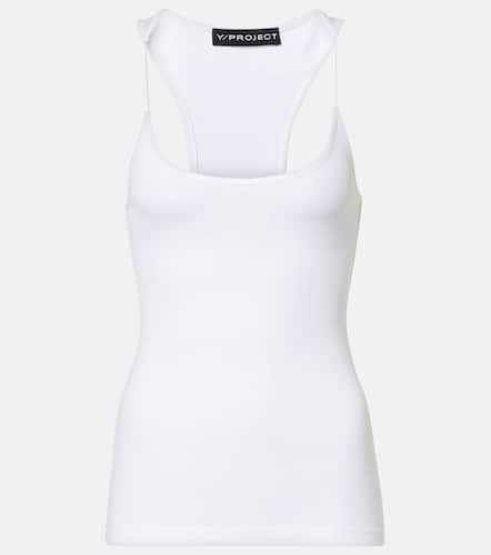 Y/Project Cotton jersey tank top - Y/Project - Modalova