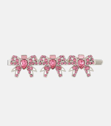 Crystal-embellished barrette - Miu Miu - Modalova