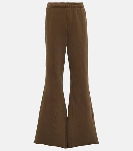 High-rise straight jeans in brown - Entire Studios