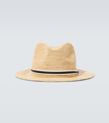 Argentina crochet raffia Panama hat - Borsalino - Modalova