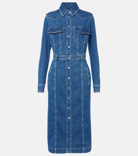 For All Mankind Denim midi dress - 7 For All Mankind - Modalova