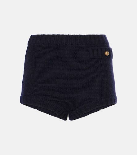 ChloÃ© High-rise wool and cashmere shorts - Chloe - Modalova