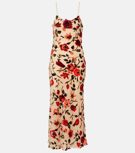 Sheer floral velvet devorÃ© slip dress - Rodarte - Modalova