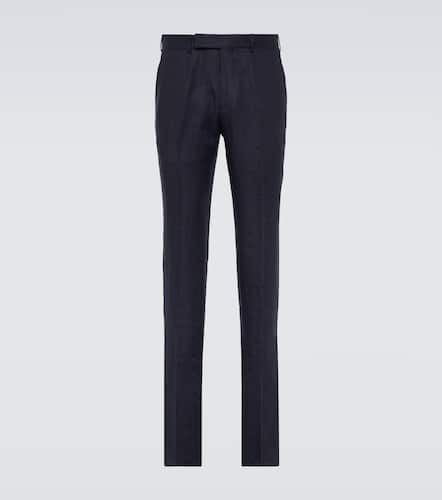 Zegna Pantaloni in Oasi Lino - Zegna - Modalova