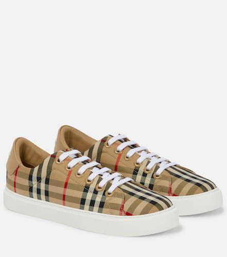 Sneakers in canvas Vintage Check - Burberry - Modalova