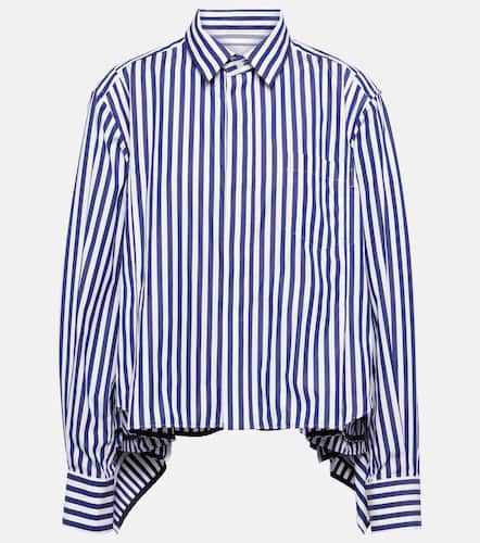 Sacai Striped cotton poplin shirt - Sacai - Modalova