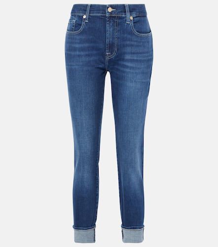 Jeans skinny cropped a vita media - 7 For All Mankind - Modalova