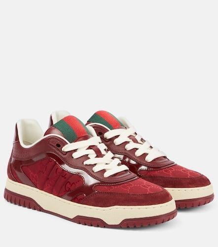 Gucci Sneakers Web Stripe con suede - Gucci - Modalova