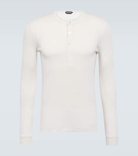 Tom Ford Henley-Top aus Jersey - Tom Ford - Modalova