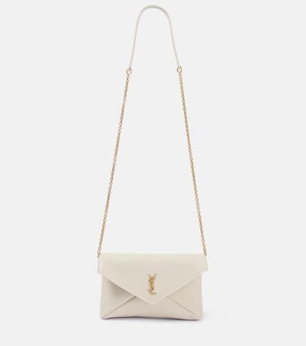 Cassandre leather clutch - Saint Laurent - Modalova