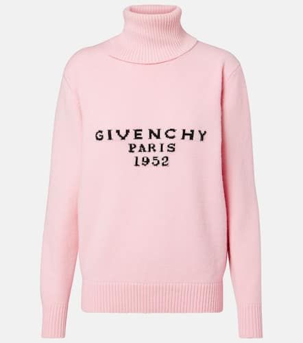 Jersey de cuello alto de lana y cachemir - Givenchy - Modalova