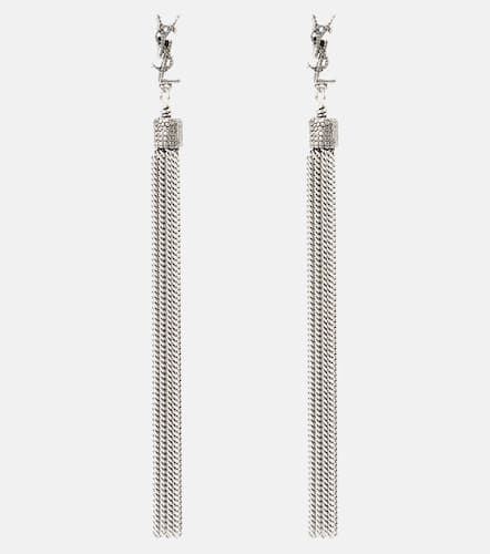 LouLou chain tassel earrings - Saint Laurent - Modalova