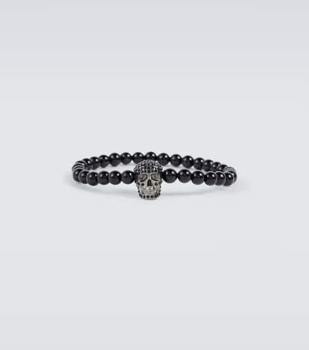 Skull beaded bracelet - Alexander McQueen - Modalova