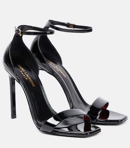 Amber 105 patent leather sandals - Saint Laurent - Modalova