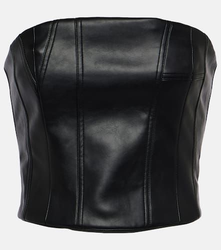 Amiri Bustier in similpelle - Amiri - Modalova