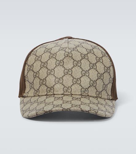 Cappello da baseball in mesh e canvas GG Supreme - Gucci - Modalova