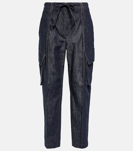 Jeans tapered de tiro medio - Brunello Cucinelli - Modalova