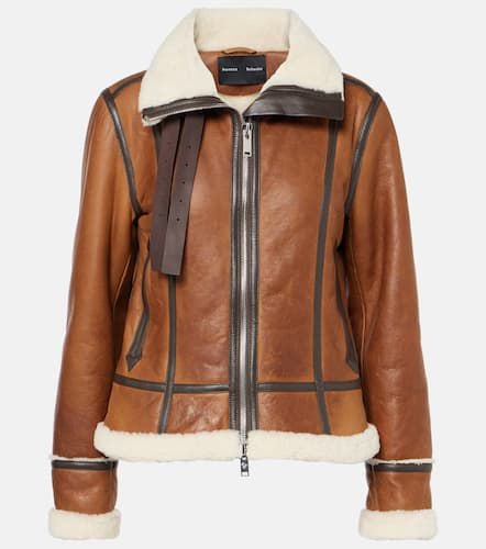 Giacca in pelle Arlo con shearling - Proenza Schouler - Modalova