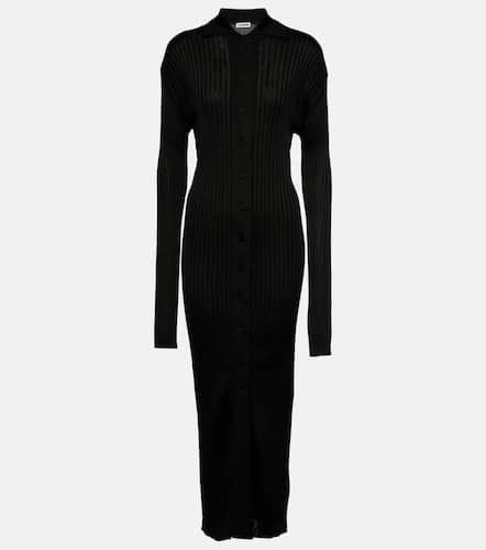 Jil Sander Vestido midi acanalado - Jil Sander - Modalova