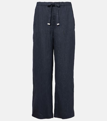 Aris linen-blend straight pants - 'S Max Mara - Modalova