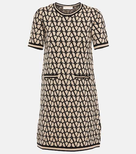 Toile Iconographe virgin wool minidress - Valentino - Modalova