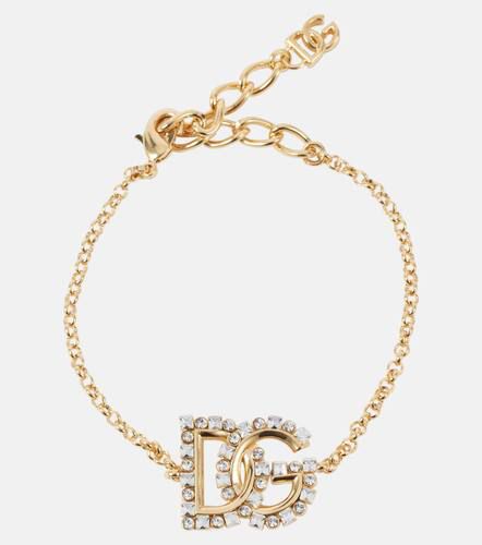 Bracciale DG con cristalli - Dolce&Gabbana - Modalova