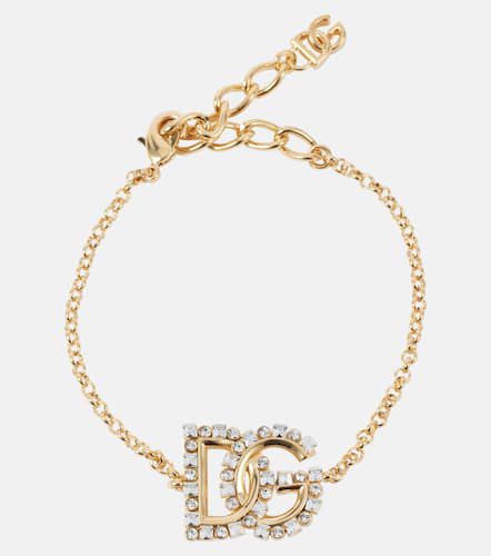 DG crystal-embellished bracelet - Dolce&Gabbana - Modalova