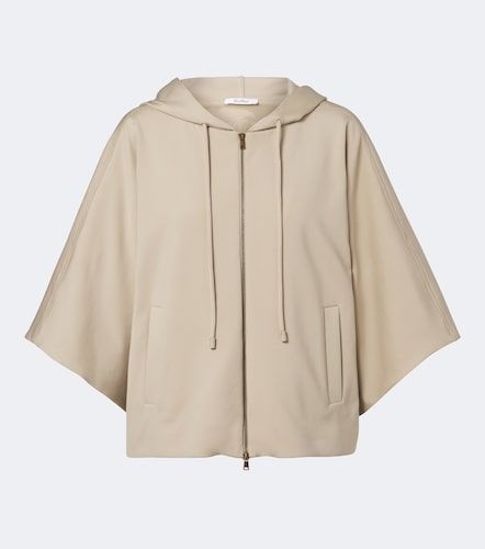 Felpa con cappuccio a mantella con zip - Max Mara - Modalova