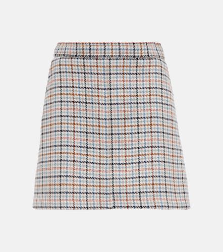 See By ChloÃ© Checked wool-blend miniskirt - See By Chloe - Modalova