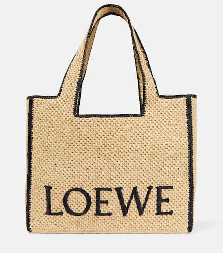 Shopper Large Paula's Ibiza de rafia - Loewe - Modalova