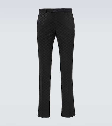 Gucci Pantaloni in misto cotone GG - Gucci - Modalova