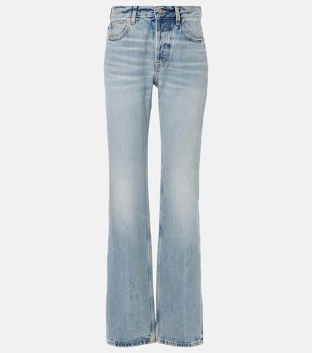 High-Rise Straight Jeans Nico - Saint Laurent - Modalova