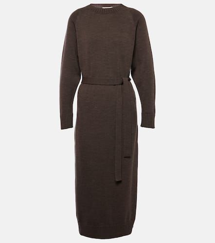 Vestido midi de lana virgen - Max Mara - Modalova