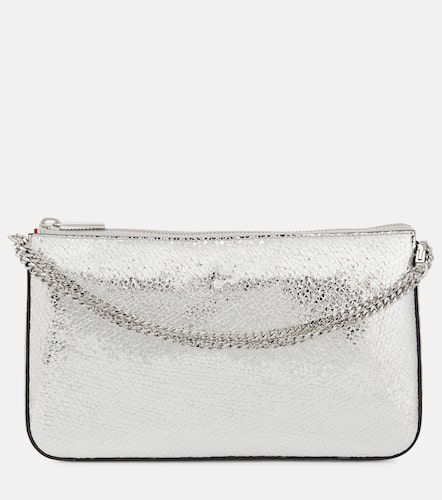 Clutch Loubila aus Metallic-Leder - Christian Louboutin - Modalova