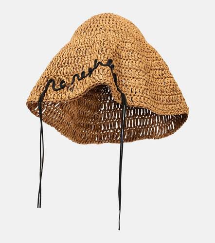 Nanushka Embroidered woven sun hat - Nanushka - Modalova