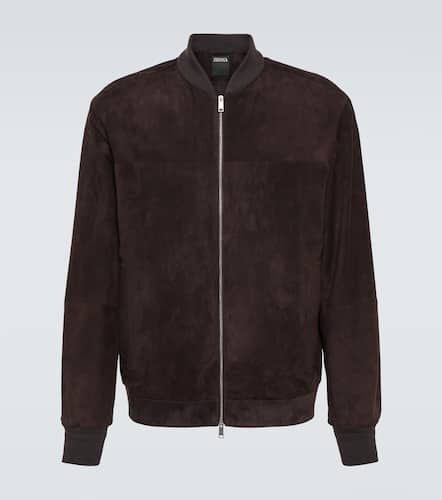 Zegna Chaqueta bomber de ante - Zegna - Modalova