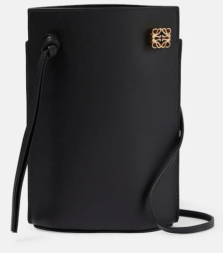 Dice pocket leather shoulder bag - Loewe - Modalova