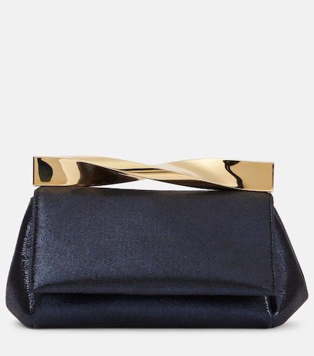 Clutch Twist Mini con piel - Aquazzura - Modalova