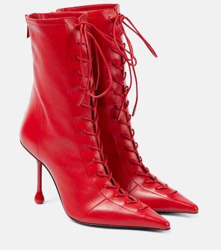 Ankle Boots Scarlett 95 aus Leder - Jimmy Choo - Modalova