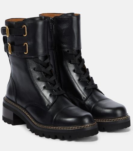 Mallory leather ankle boots - See By Chloe - Modalova