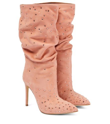 Holly embellished suede boots - Paris Texas - Modalova