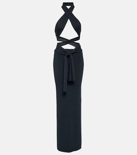 Acis halterneck knit maxi dress - Aya Muse - Modalova