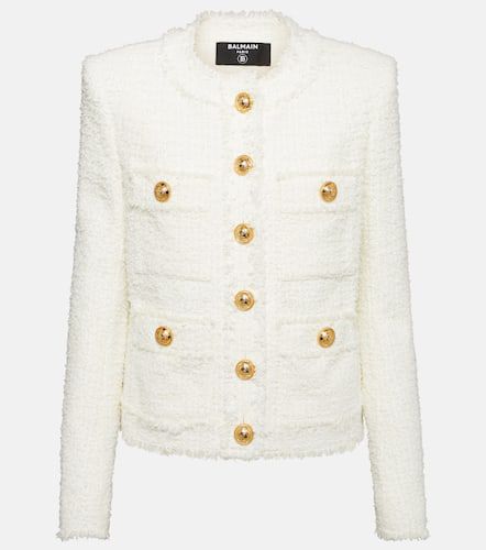Balmain Embellished tweed jacket - Balmain - Modalova