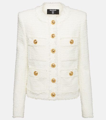 Balmain Jacke aus Tweed - Balmain - Modalova