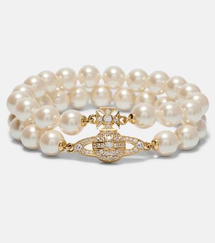 Graziella embellished faux pearl bracelet - Vivienne Westwood - Modalova