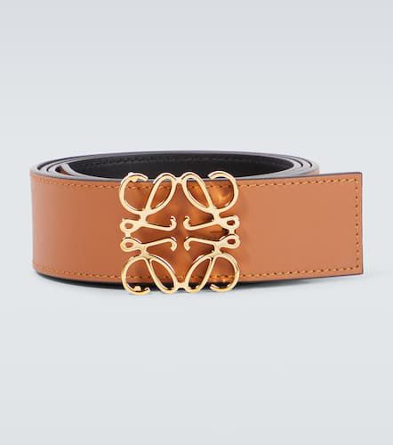 Loewe Anagram leather belt - Loewe - Modalova
