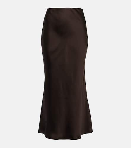 Bias Obi satin midiskirt - Norma Kamali - Modalova