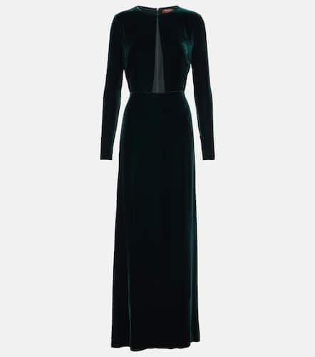 Baia cutout velvet maxi dress - Max Mara - Modalova